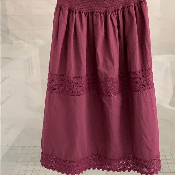 New Off shoulder bergundy dress - Picture 3 of 10